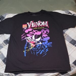 Marvel Venom Black Tee - Short Sleeve